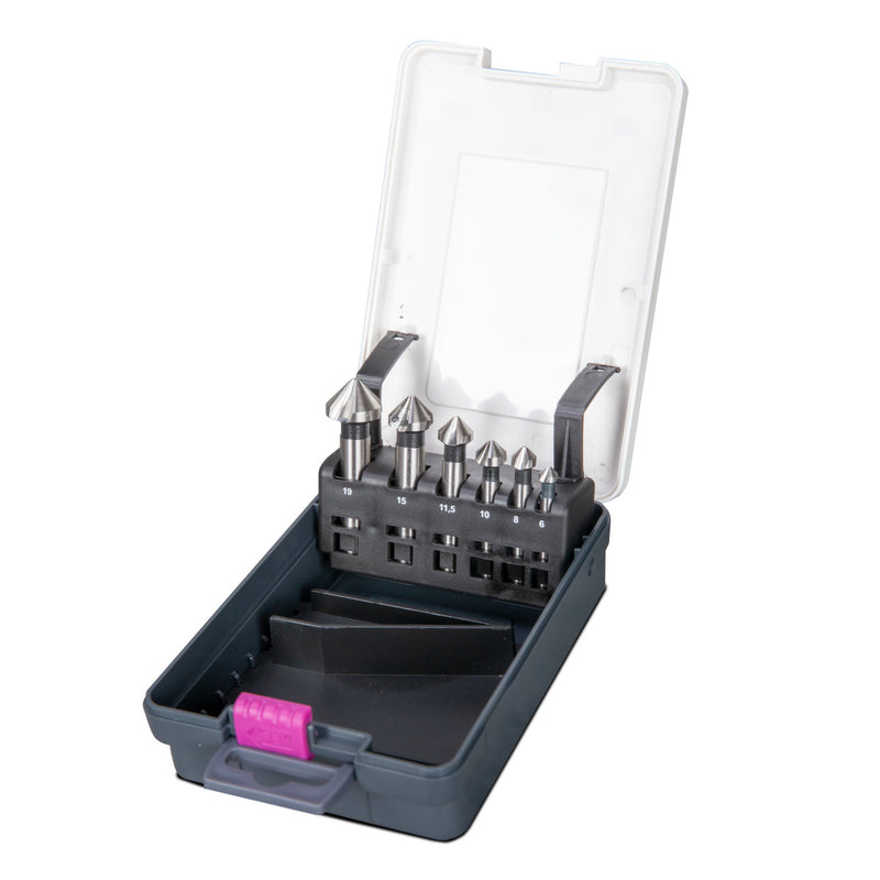 Optimum (3201050) Countersink set 6 pieces: 6/8/10 / 11.5 / 15/19mm