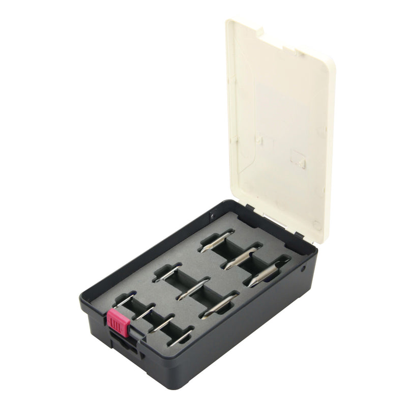 Optimum (3203010) Center drill set 10tlg. 0.75-4.5mm HSS