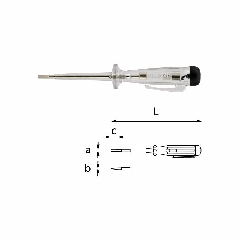 Chave de fendas de teste de fase USAG (321 F) 110÷250v
