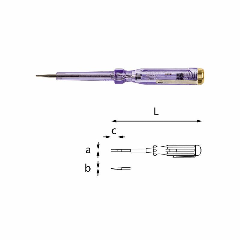 USAG (322 FB) Phase-Testing Screwdriver 110÷380 Volts