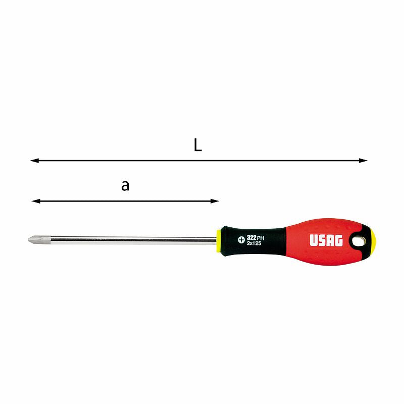 USAG (322 PH) Screwdrivers For Phillips® Screws