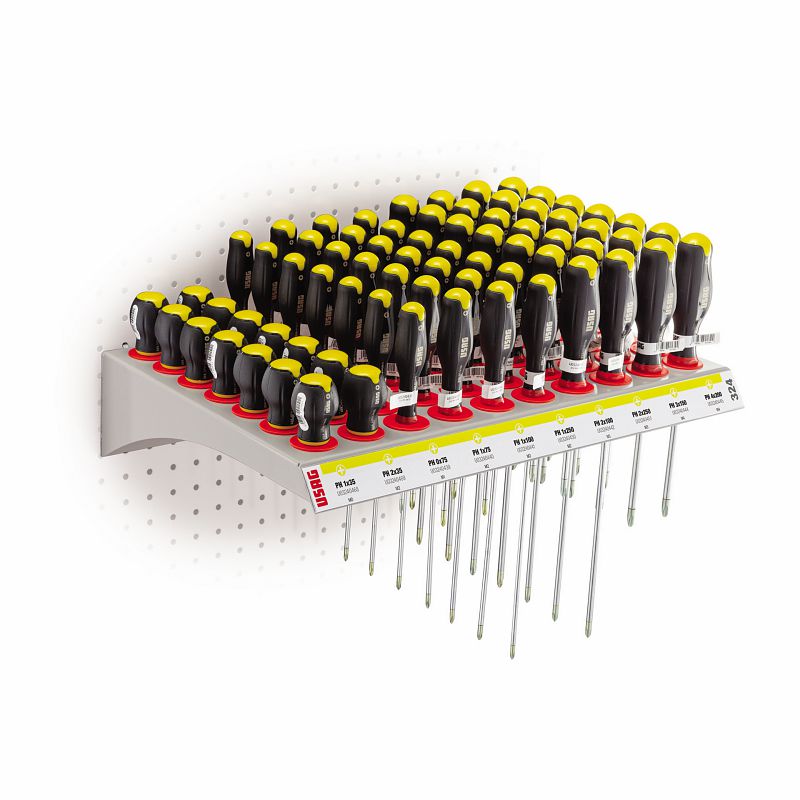 USAG (324 RP5) Estante con destornilladores, para expositores (100 uds.)