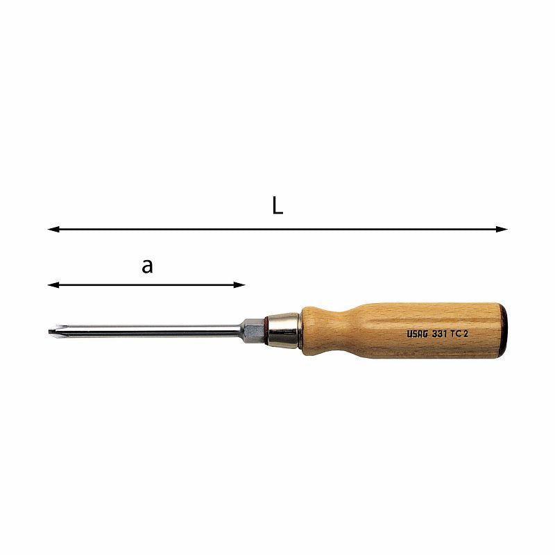 USAG (331 PH) Screwdrivers For Phillips® Screws