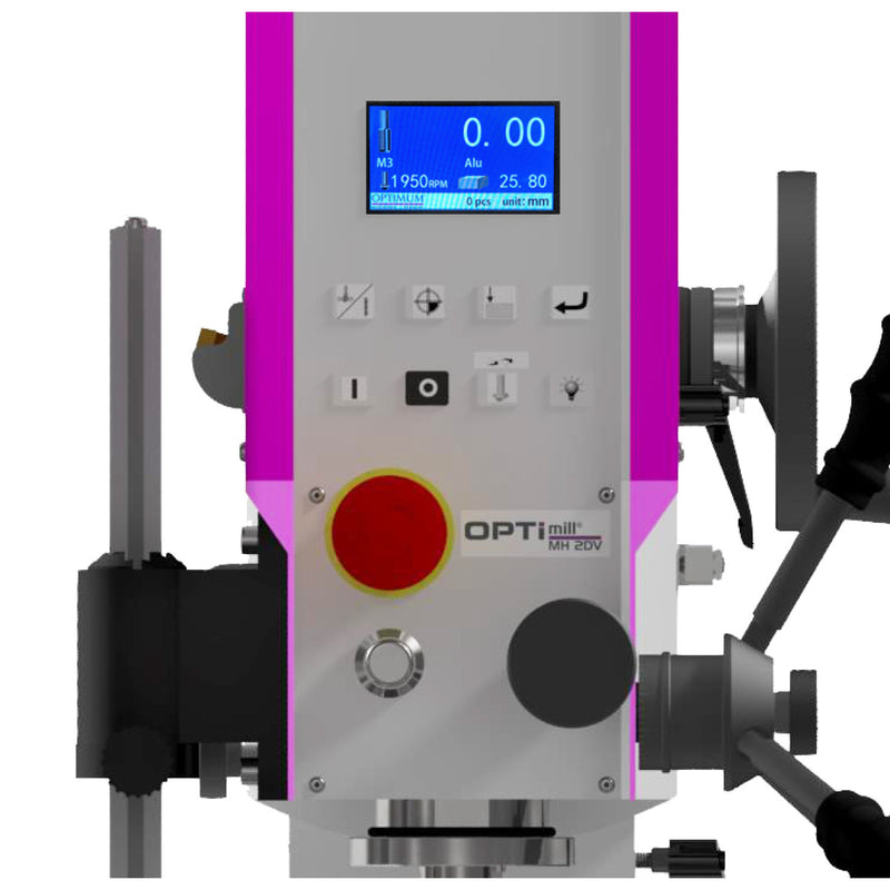 Máquina de furação e fresagem Optimum (3338458) OPTImill MB 4SV