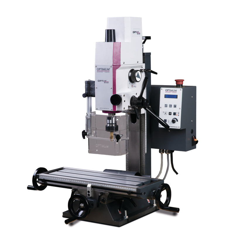 Máquina de furação e fresagem Optimum (3338131) OPTImill MH 20V
