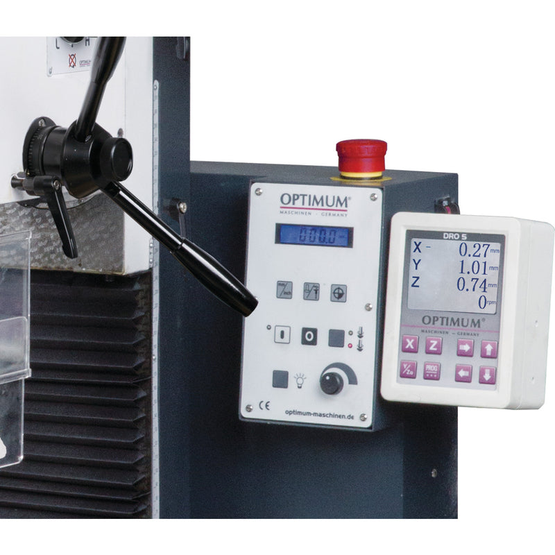 Máquina de furação e fresagem Optimum (3338135) OPTImill MH 22V