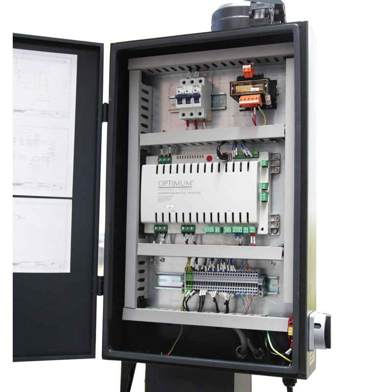 Máquina de furação e fresagem Optimum (3338186) OPTImill MH 50V