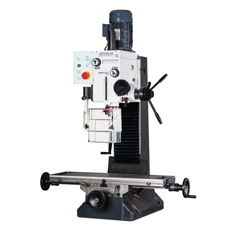 Máquina de perfuração e fresagem de precisão Optimum (3338451) OPTImill MB 4