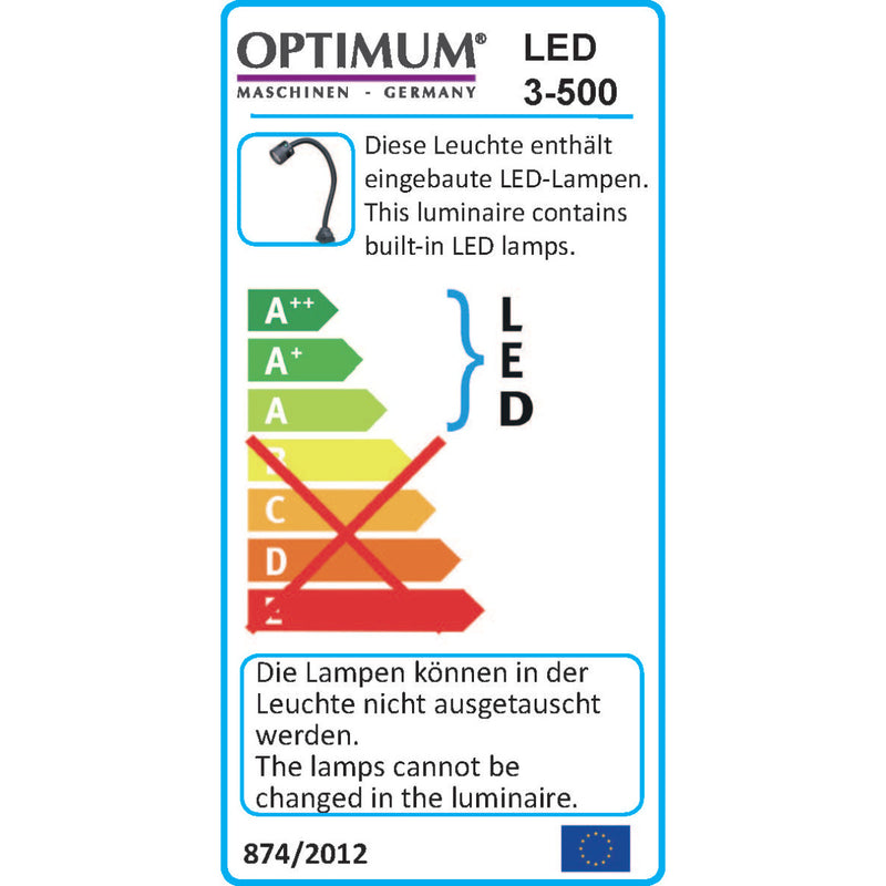 Optimum (3351010) LED machine light LED 3-500