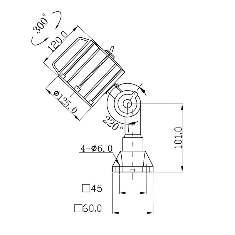 Optimum (3351021) LED machine light LED 8-100