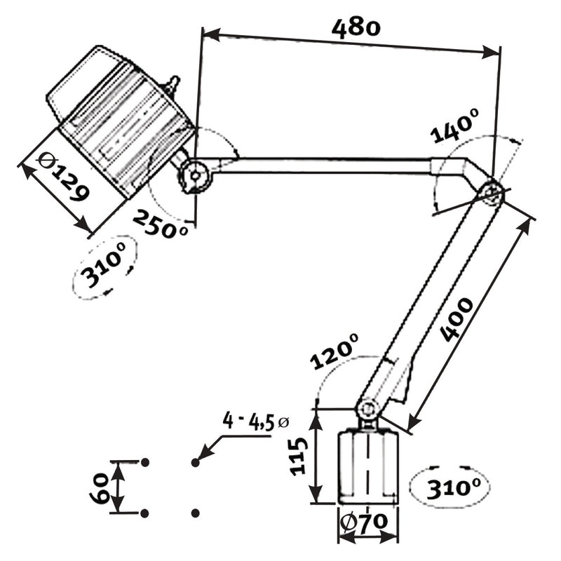 Optimum (3351152) Halogen machine lamp AL 35