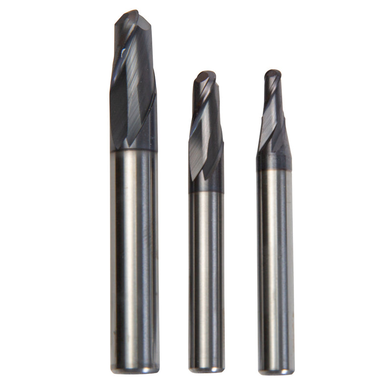 Conjunto de fresagem Optimum (3352116) com raio de 9 peças