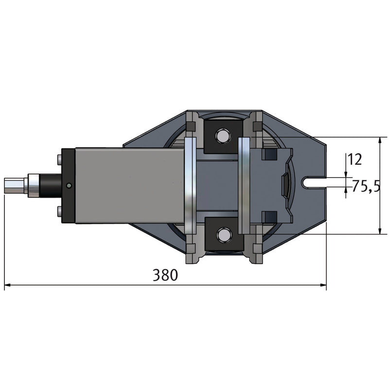 Optimum (3354175) Three axis vise MV3-75