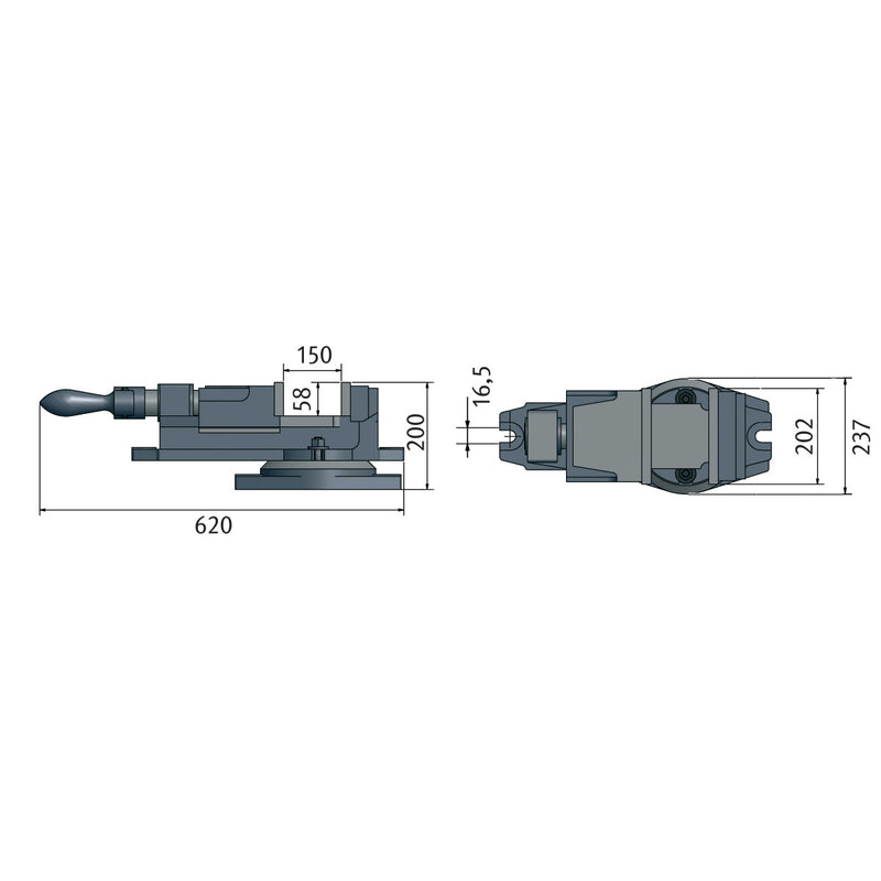Torno de precisão Optimum (3354200) FMS 200
