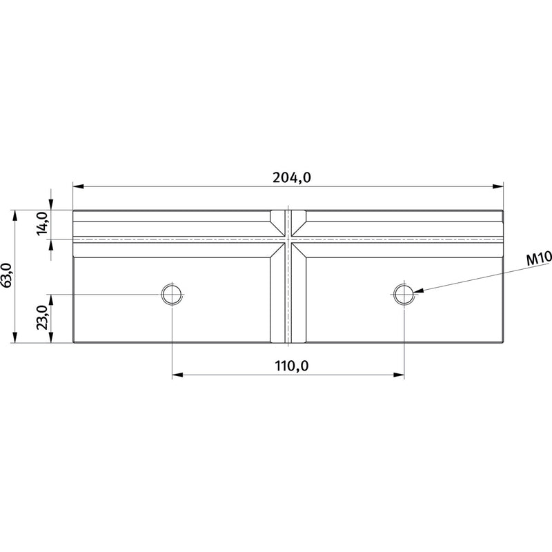 Optimum (3354202) Prism jaw for FMS 200