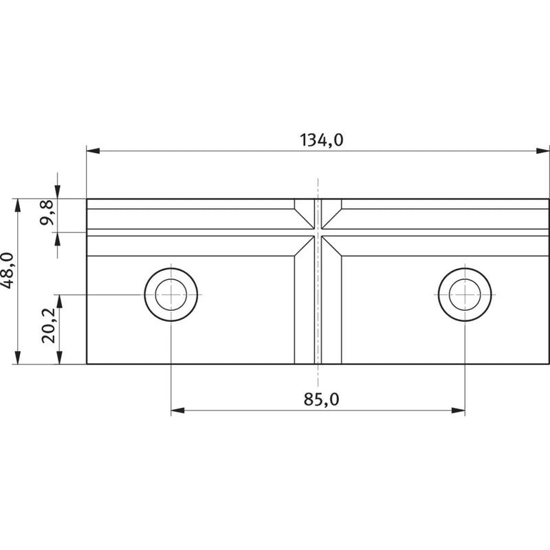 Optimum (3355129) Prism jaw for HMS 125