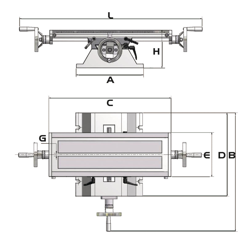 Optimum (3356595) Cross table KT 120