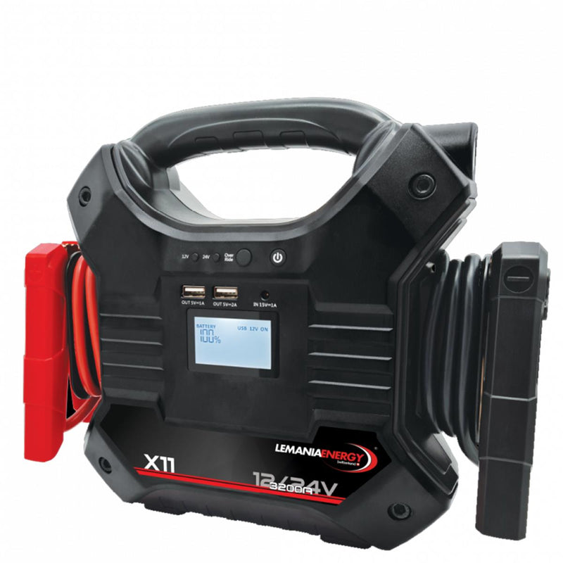 Lemania (X11) 12-24V 3200/1600A Professional Battery Booster