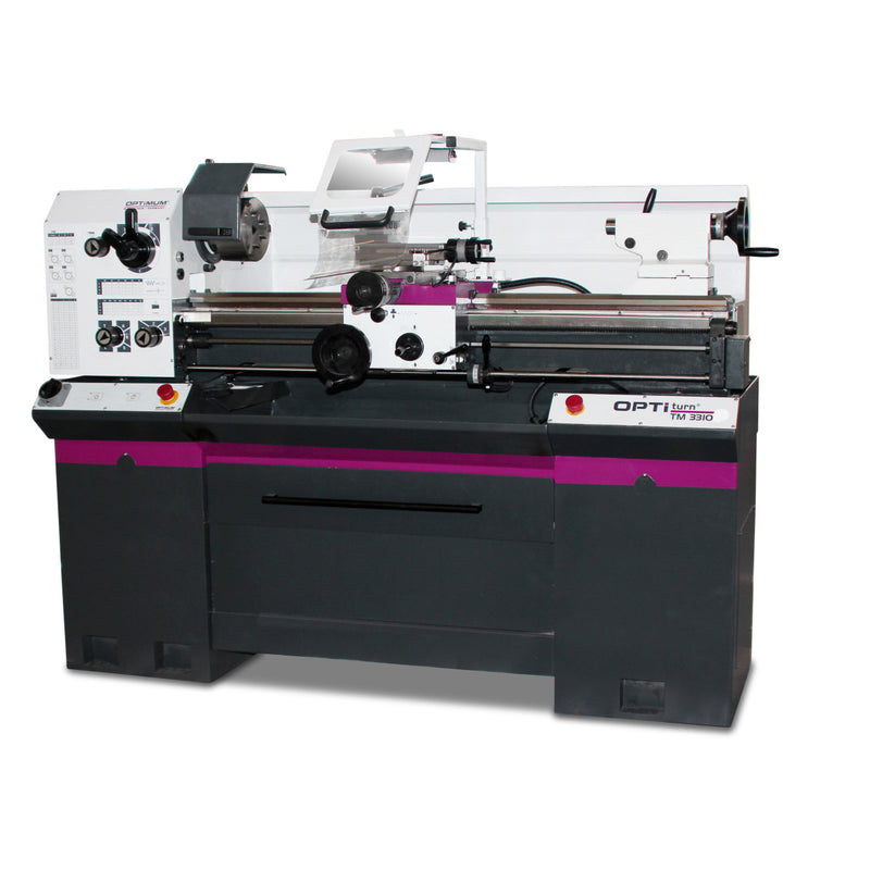 Optimum (3403020) Tornos de husillo guía y tracción OPTIturn TM 3310