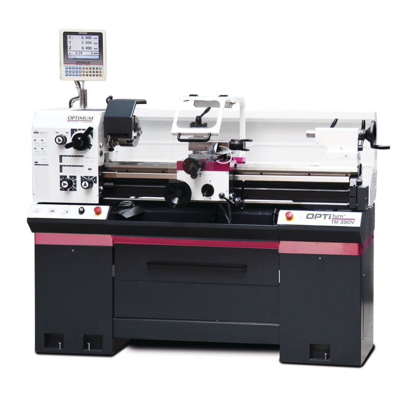 Optimum (3403027) Guide and traction spindle Lathes OPTIturn TM 3310V