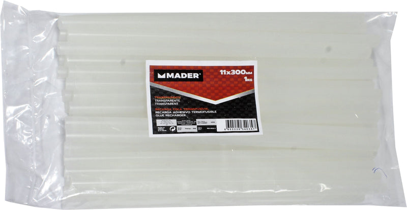 Pegamento caliente, recarga, 11x300 mm, 1 kg - MADER®
