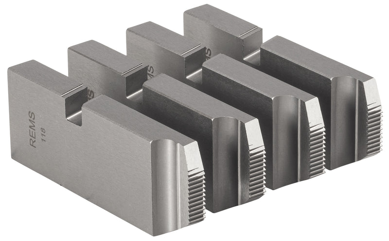 Conjunto de matrizes REMS (341407 RHSS) G 1/4-3/8, aço rápido (HSS),