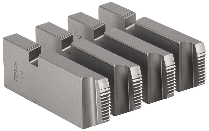REMS (341413 RHSS) Matrizes NPT 1/2-3/4, HSS, conjunto
