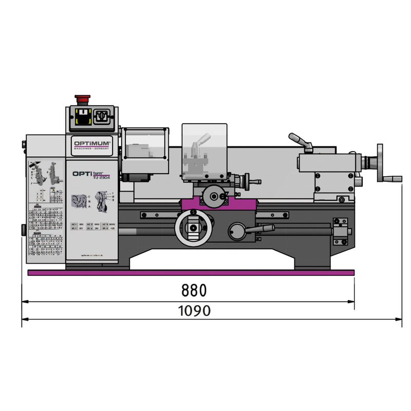 Torno Optimum (3420320) OPTIturn TU 2304