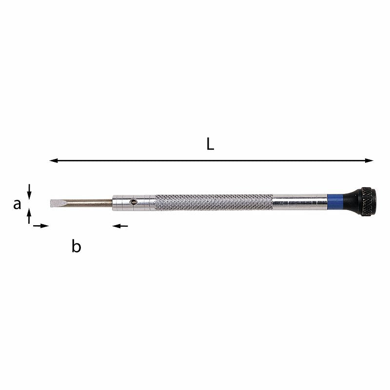 USAG (342) Precision Screwdrivers For Slot-Head Screws