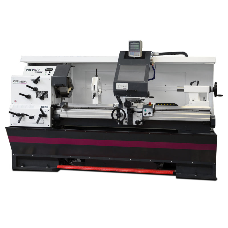 Optimum (3432447) Torno guiado de precisión y de barra OPTIturn TX 5216V DPA32-3
