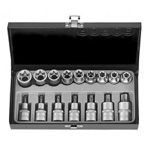 Conjunto de chaves 1/2 (E10&gt;E24 + T30&gt;T70) 17 peças 4171