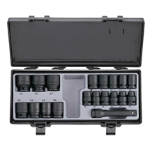 Conjunto de chaves de 1/2 Imp. (Hex. 10 &gt; 32 mm) 19 peças 4193