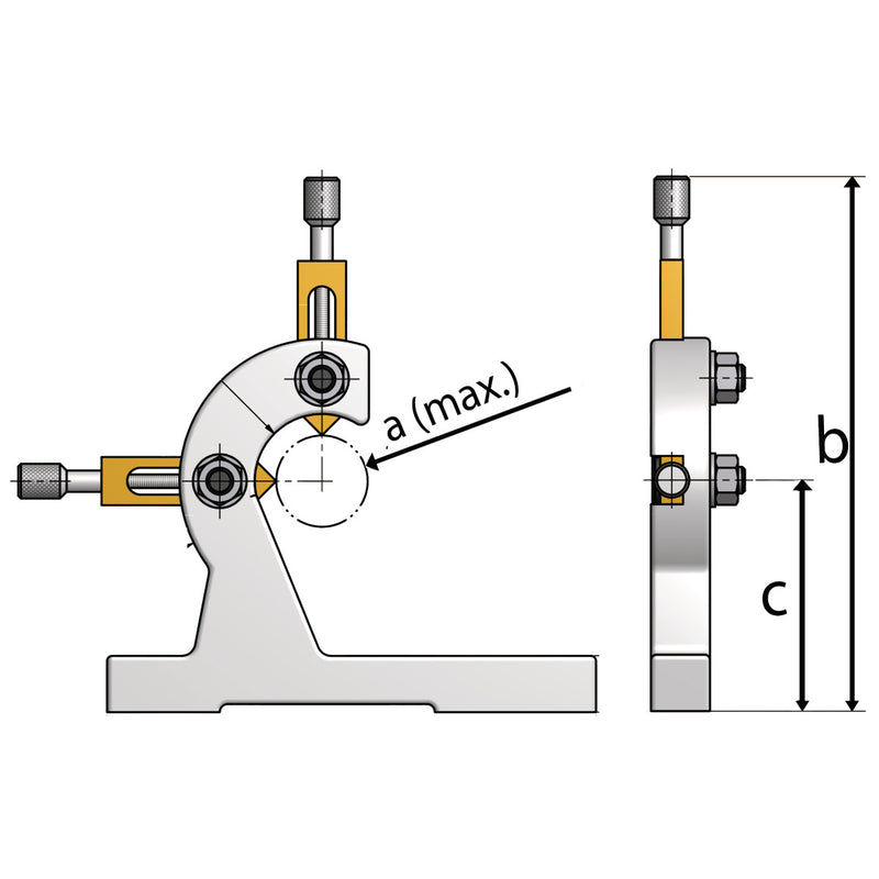 Aro rotativo Optimum (3440360) Ømáx. 34mm para TU 2304