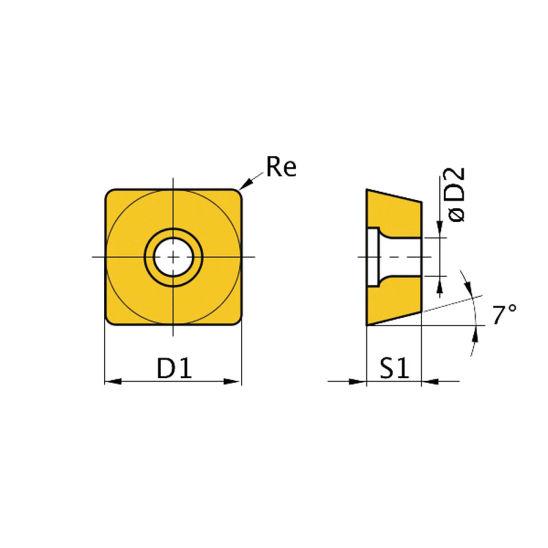 Optimum Pastilhas de substituição (3441280) HM ISO SCMT09T304