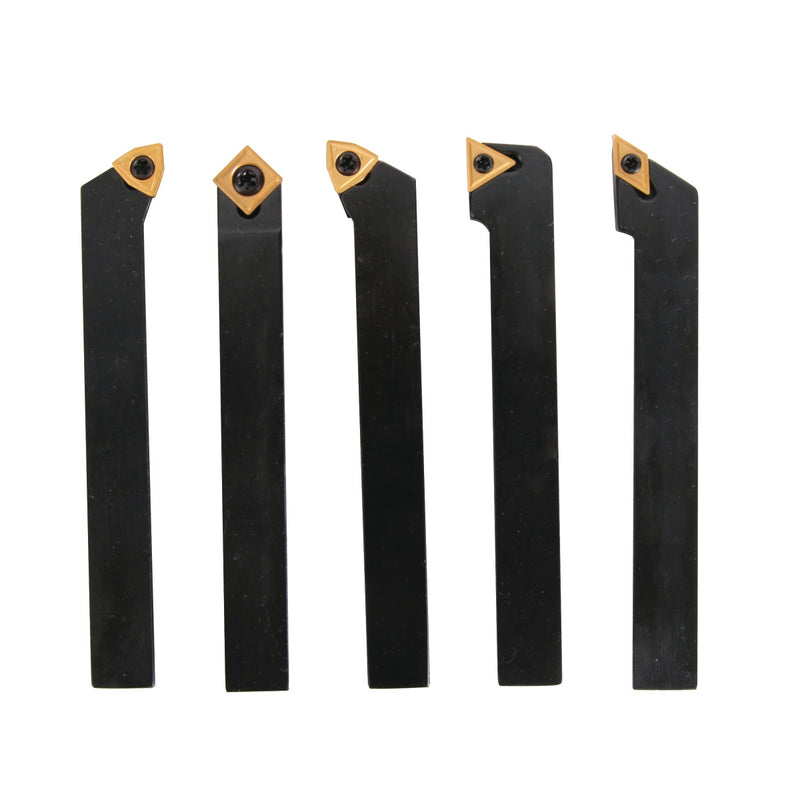 Optimum (3441666) Turning tool set HM 12mm, 5-part