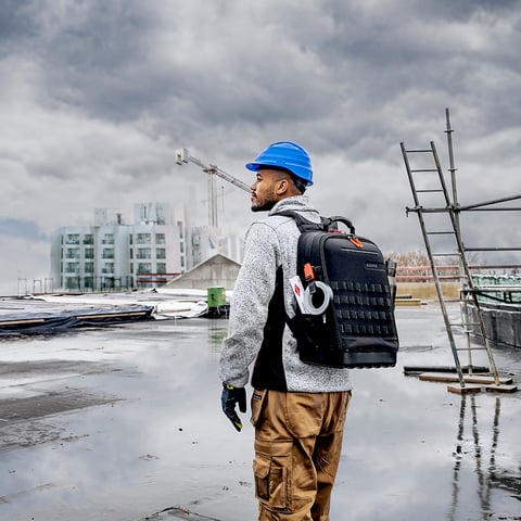 Mochila para ferramentas Knipex (00 21 50 E) Modular X18 Elétrica 22 peças