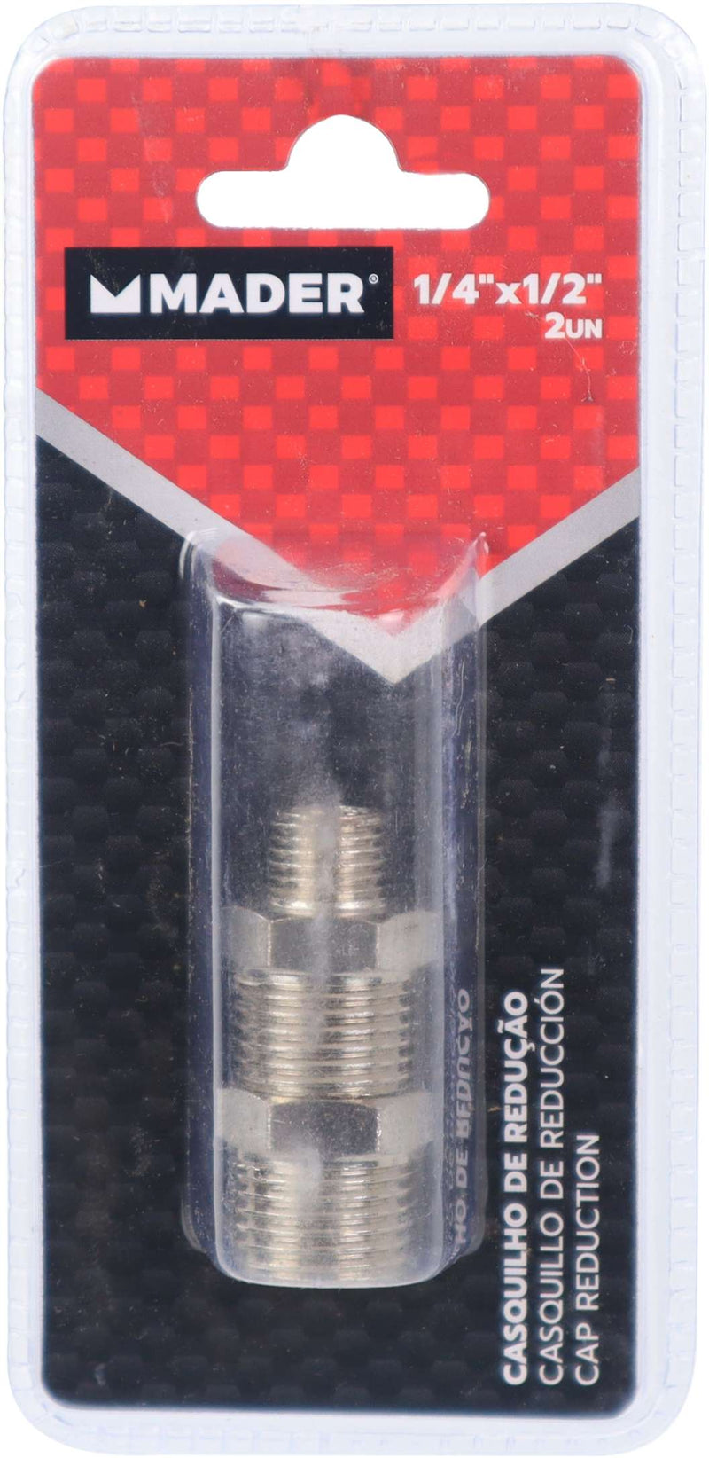 Tapa reductora, 1/4" x 1/2", 2Un - MADER®