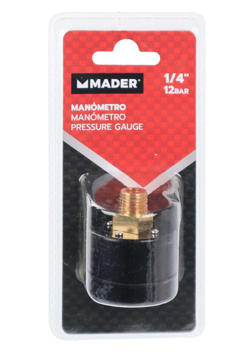 Pressure Gauge, 1/4", 12bar - MADER®
