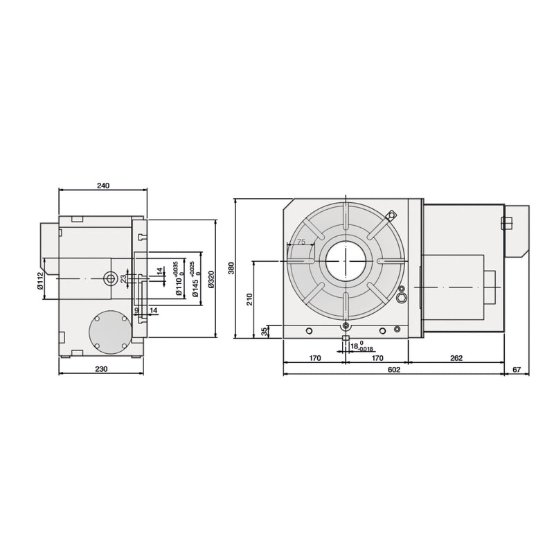 Optimum (3511290212) 4-axis rotary dividing table OPTImill F 610HSC