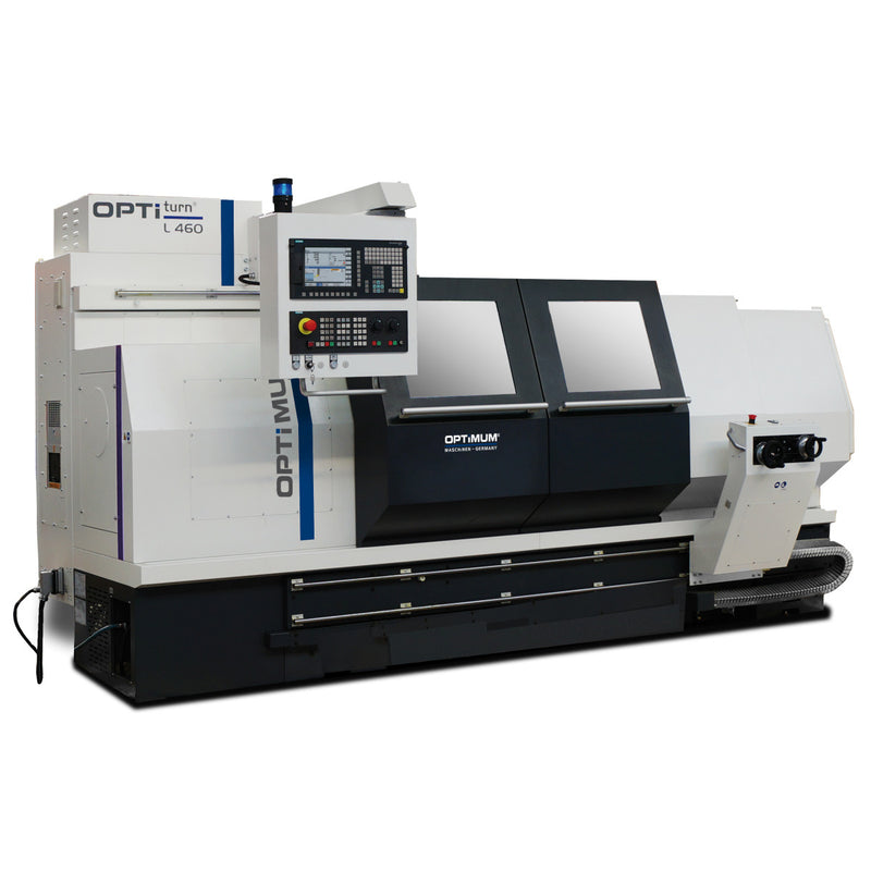 Optimum (3514420) CNC Lathe with cycle control OPTIturn L 460