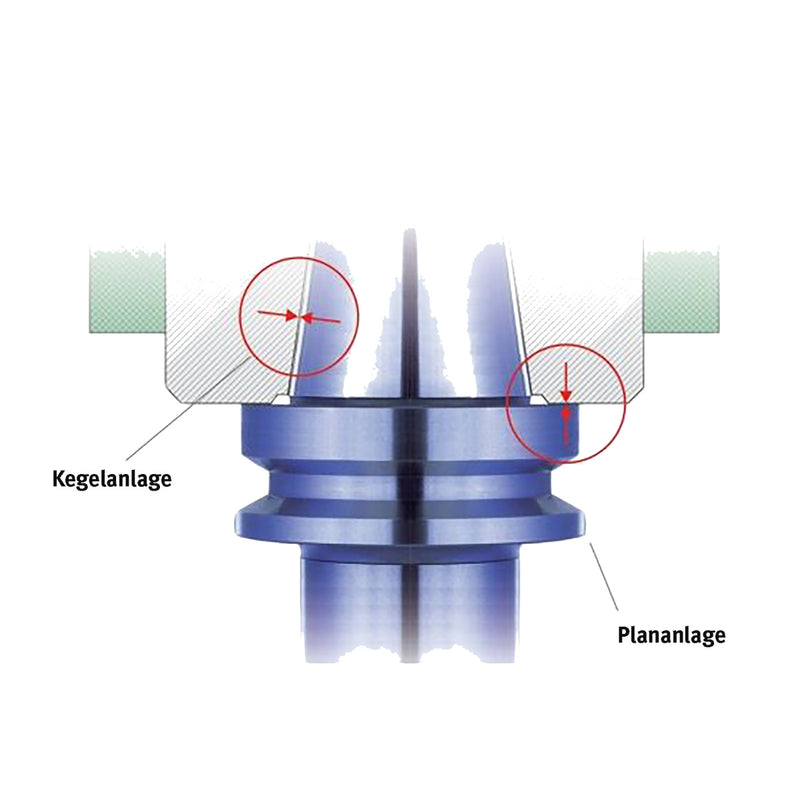 Optimum (351512016) Double contact spindle system BIG-PLUS BT 30