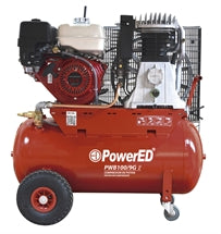 Compresor Honda de 100 l con motor de gasolina de 9 hp y motor Pbw100/9g