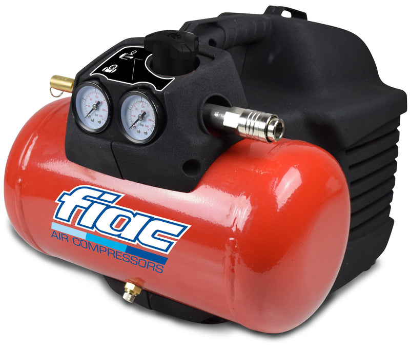 Compresor 6lt Easy 1100 1.5hp 160l/M Fiac