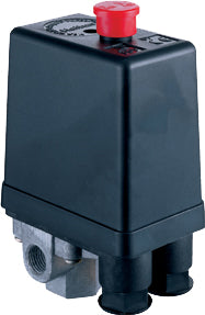 Pressóstato 4 vias x 1/4 240v máx. 12 bar alimentado