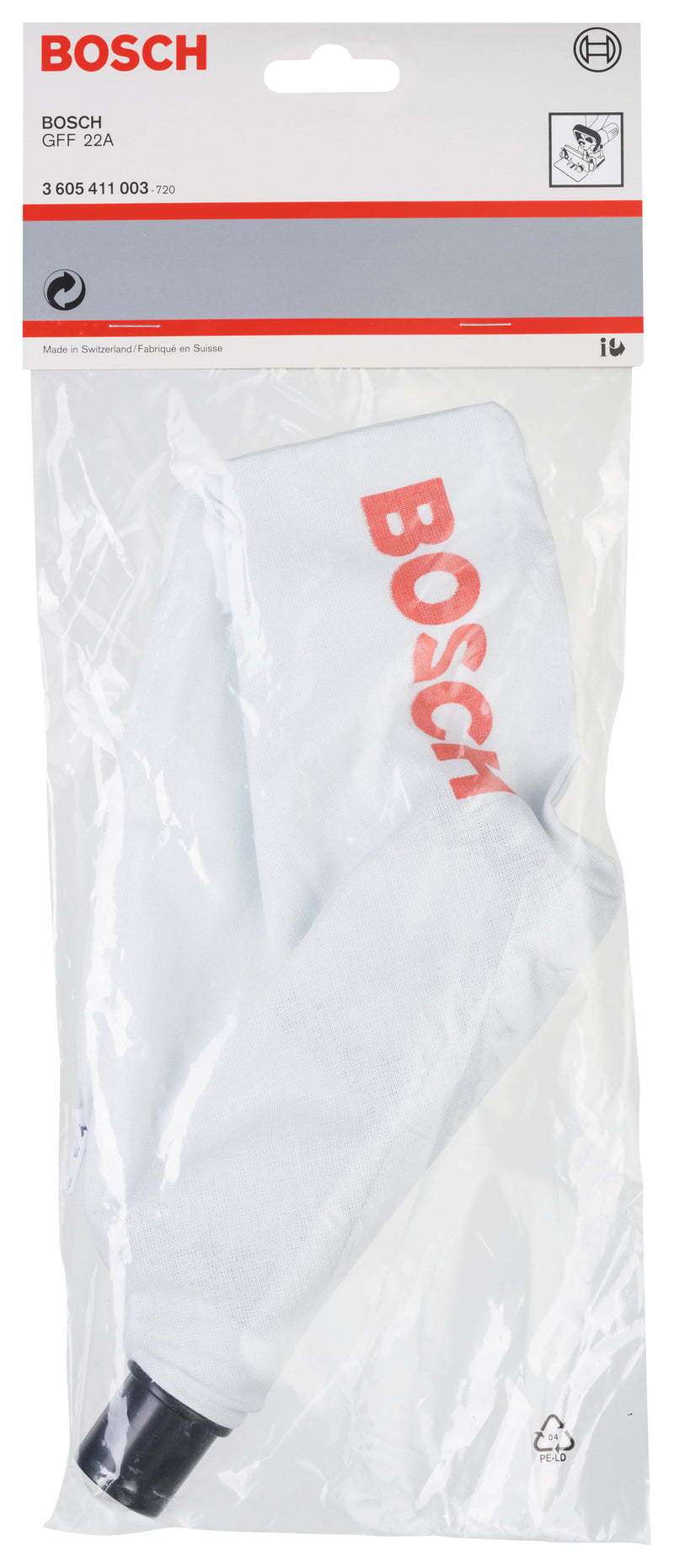 Acessórios de função Fresas Bosch Accessories (Saco do pó)