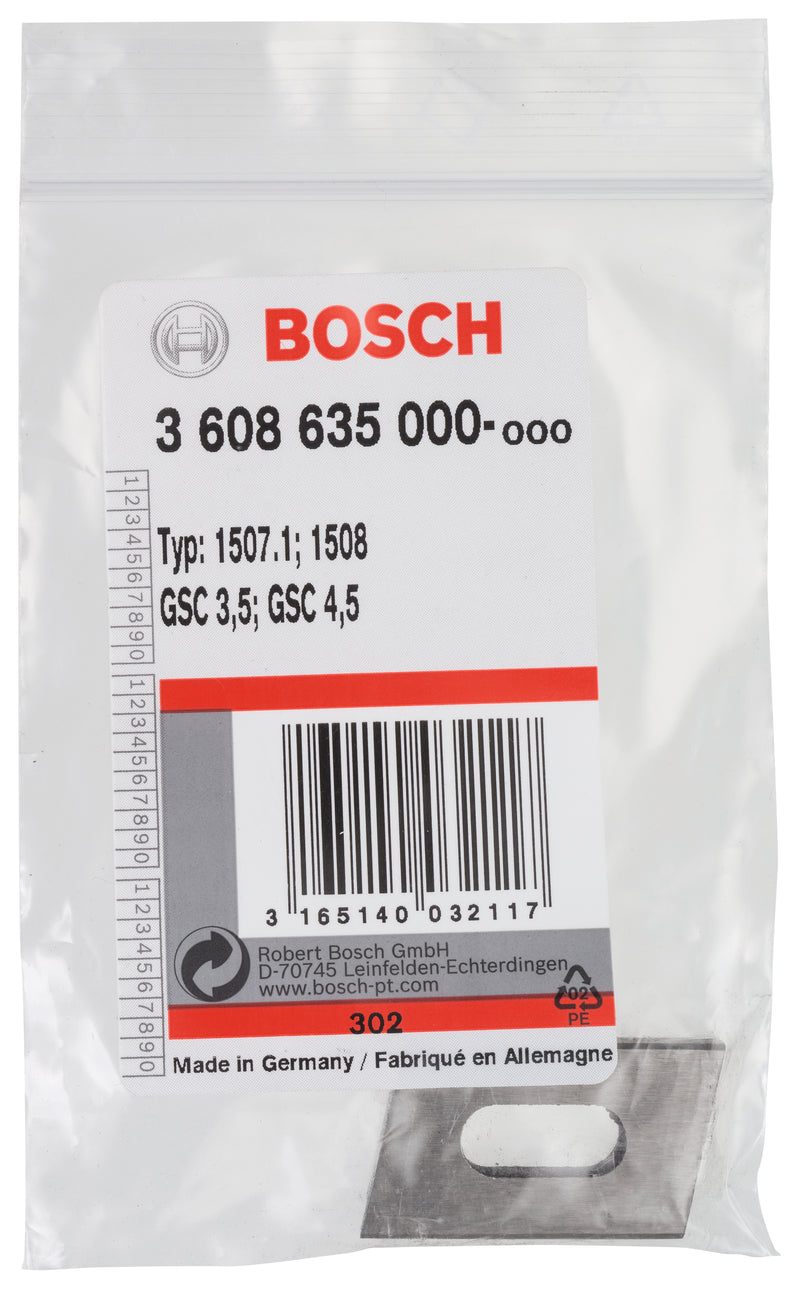 Bosch CUCHILLA SUPERIOR PARA TIJERA 1507
