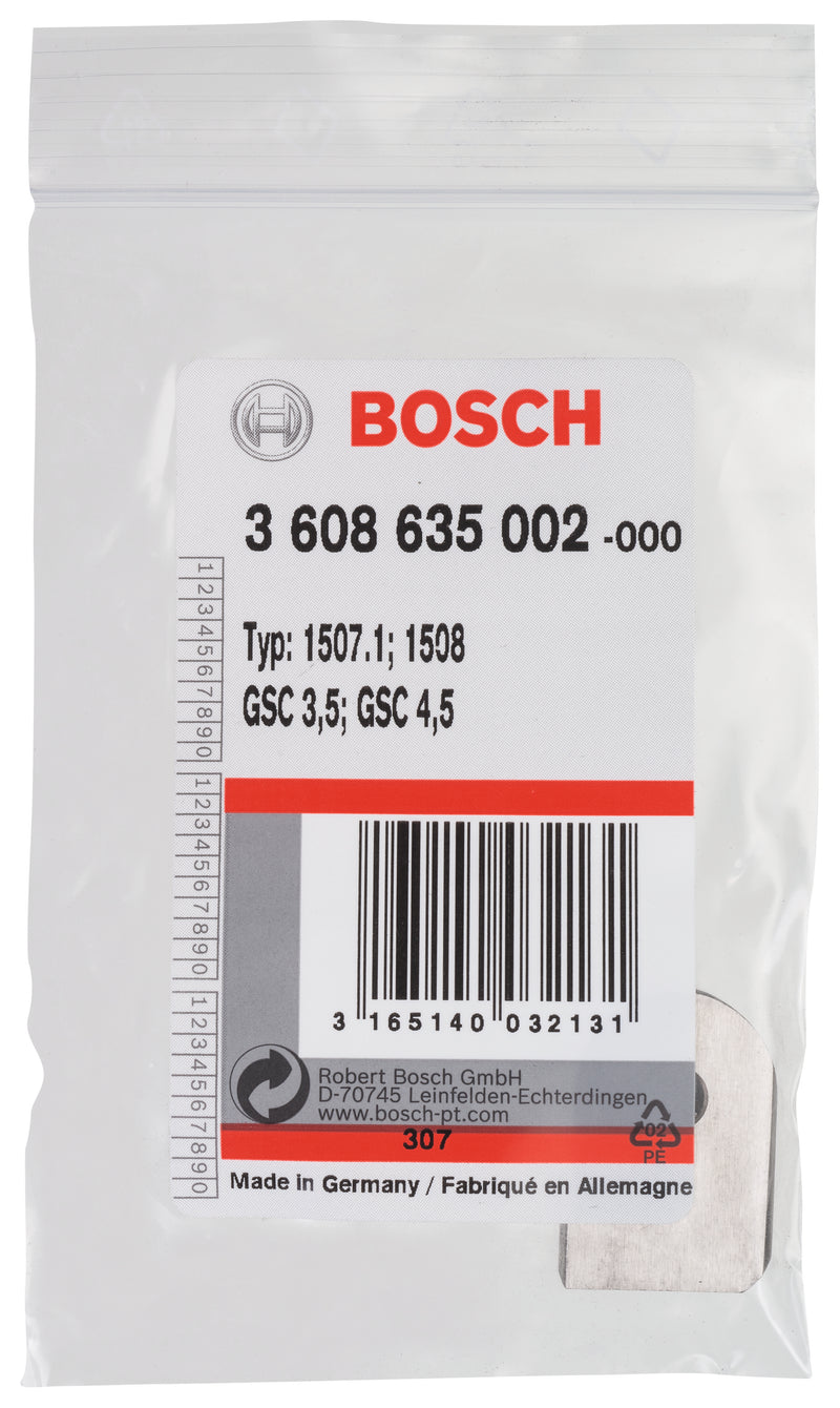 Bosch CUCHILLA INFERIOR PARA TIJERA 1507.1