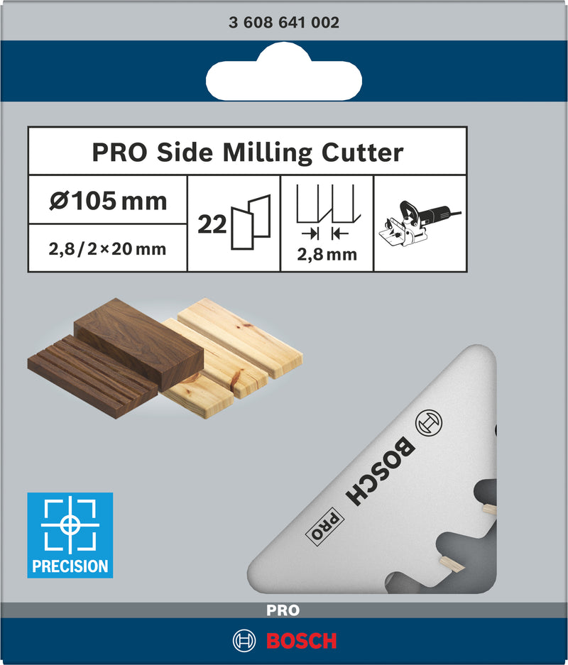 Bosch PRO Side Router Saw, 105 x 20 x 2.8 mm, 22 Teeth