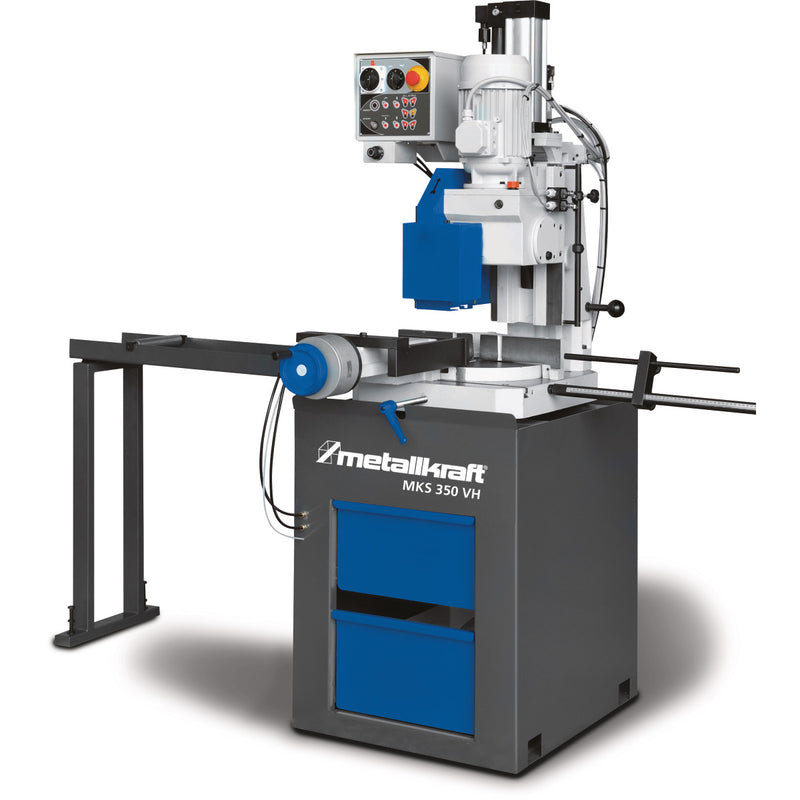 Sierra circular vertical semiautomática para metal Metallkraft (MKS 350 VH)