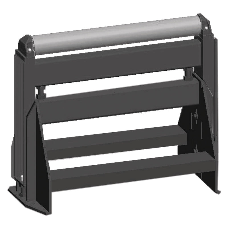 Soporte de rodillos Metallkraft (620 mm, altura ajustable, carga de soporte máx. 700 kg)
